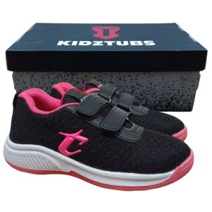KIDZTUBS Sepatu Sekolah Anak Laki Laki Perempuan Size 28 29 30 31 32 33 34 35 36 37 TUBS1602121624