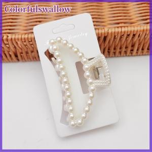 Colorfulswallow 50pcs hiển thị thẻ cho tóc Claw Clip thẻ giấy headdress thẻ tóc trang trí gói tự làm đồ trang sức tông gói tóc Clip thủ công treo Thẻ tag