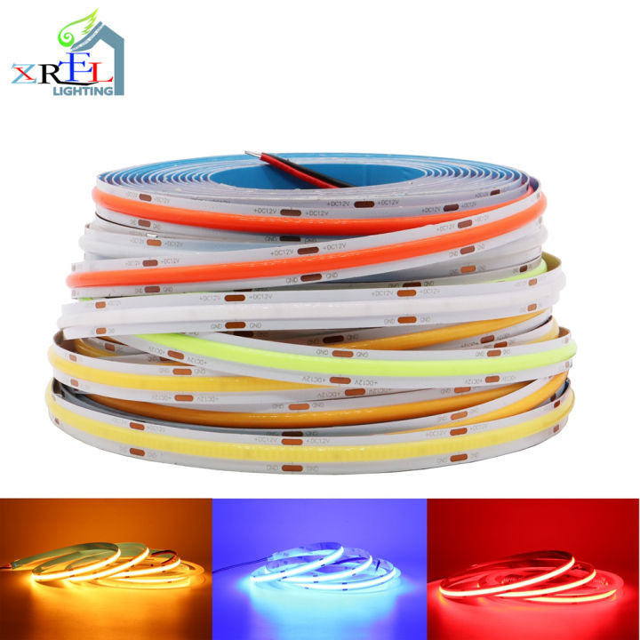 COB LED Strip Light High Density Flexible FOB 384/528 LEDs/m Led Lights ...