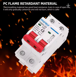 TAXNELE DC MCB 25A 2P 1000V Solar Mini Circuit Breaker