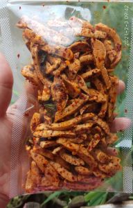 basreng pedas 100 gram extra daun jeruk