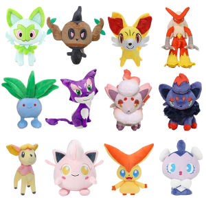 Pokemon Phantump Plush Toys Cute Oddish Purrloin Gothita Cartoon Anime Stuffed Pechule Fennekin Blaziken Zoroark Christmas Gifts2026