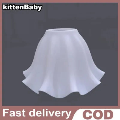 kittenBaby 1Pcs DIY Wall Night Restaurant Chandelier Replacement E27 Plastic Bell Orchid Lampshade Hanging Lamp Accessories Table Parts
