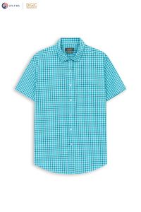 Áo Sơ Mi Nam Ngắn Tay Kẻ Sọc Thời Trang Vải Cotton pha Mỏng Và Thoải Mái Giản Dị DGCs - SASNBC52M