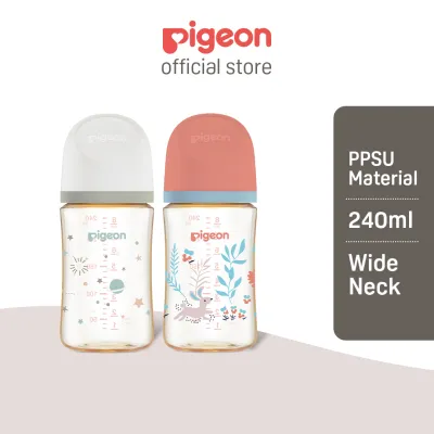 [Bundle Deal] PIGEON SofTouch PPSU BPP Nursing Bottle 240ml Ocean/Galaxy/Garden