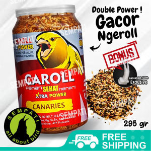 SEMPATI FREE GANTUNGAN BUAH SEMPATI Caroll Xtra Power Premium Pakan Burung Kenari Finch Blackthroat Siskin Milet Campur Mix Seed Karol Pakan Gacor Penggacor Burung Kenari Dongkrak Stamina