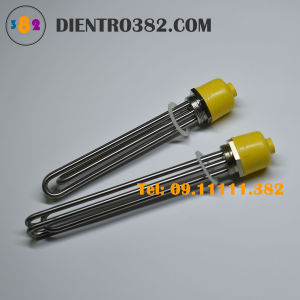 Điện trở củ ren phi 48 thanh nhiệt phi 48 inox 304 - Điện trở 382
