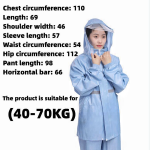 Multifunctional Raincoat Motorcycle Waterproof and Breathable Raincoat Fashion Reflective and Breathable Split Raincoat Zipper Set