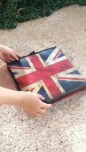 [Free Shipping] Daily-use home folding storage stool non-woven fabric coated storage shoe changing stool storage bench