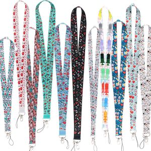 KLQXKR Pendants Jewelry Gifts Fashion ID Badge Holder Phone Charm Hospital Supplies Doctor Nurse Phone Rope Nurse Lanyard Neck Straps Doctors ID Card Hang Rope Mobile Phone Strap