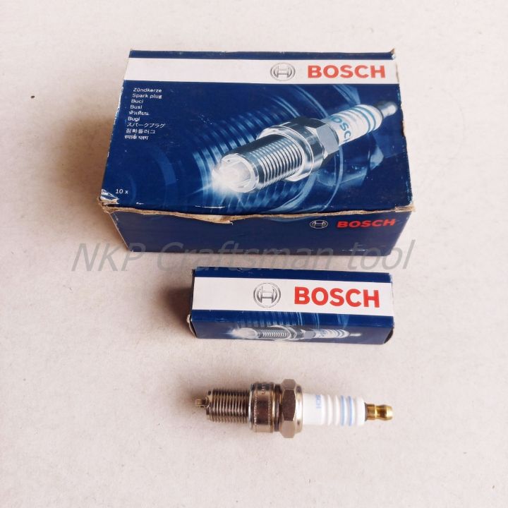 หัวเทียน Bosch W6DC แท้ 100% สำหรับเครื่องยนต์ 5.5HP 6.5HP