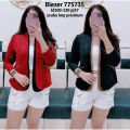 BLAZER SCUBA POLOS MOTIF 2 LAYER ZIPPER BEST SELLER / BLAZER KANTOR KOREA. 