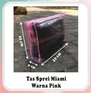 tas sprei rampel berbahan mika kuat dan tahan lama | tas mika serbaguna menggunakan resleting