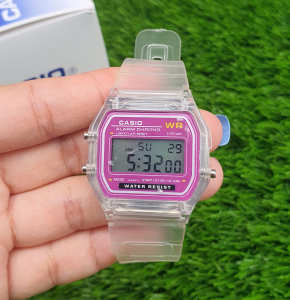 นาฬิกาแฟชั่น สายยาง ระบบดิจิตอล รุ่นคลาสสิค ฟรีกล่องกระดาษ