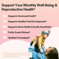Myo-Inositol & D-Chiro Inositol Capsules with MTHF, Folate, Vitamin D| Support for Ovarian Function, Hormone Balance, & Homocysteine Levels | Fertility Supplements for Women. 
