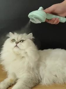 [OKLIFE. SG] Beauty Comb with Spray Massage Comb for Cats and Dogs  spray comb  comb vacuum