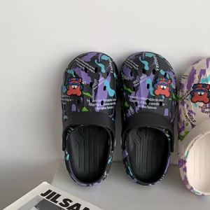 MenS Summer New Style Outdoor Non-Slip Dual-Use Closed-Toe Clogs Casual Beach Sandals