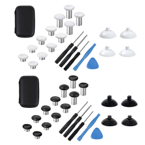 Thumb Grip with Prying Tool and Screwdriver Thumbstick Grip for Controller Thumb Sticks Joystick Analog Gaming Accessory