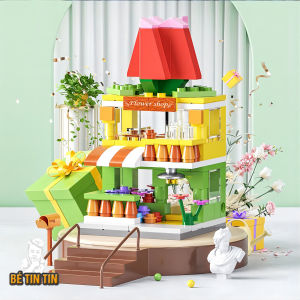 Đồ Chơi Mô Hình Lắp Ghép 3D Hình Các Tòa Nhà Biệt Thự Xinh Xắn Bằng Giấy Foam DIY - Giúp Phát Triển Kỹ Năng Thực Hành Kiên Nhẫn Và Tập Trung Cho Bé -Đồ Chơi Xếp Hình Nhà 3D