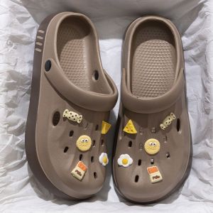 [Free Shipping] MenS Summer Outdoor Clogs New Style Beach Sandals With Thick Soles Non-Slip Design And Detachable Accessories