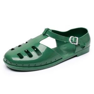 Free Shipping MenS SandalsRoman-Style Closed-Toe Sandals Fashionable Retro Vietnamese-Style Sandals Vintage And Nostalgic Breathable Plastic Sandals MenSSandals Men