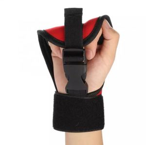 ถุงมือดึงรอกบริหารไหล่ รุ่นหนาบุฟองน้ำ ถุงมือปั่นจักรยานกายภาพ ถุงมือสำหรับฝึกหัดจับสิ่งของ ถุงมือกายภาพ ถุงมือดึงรอก