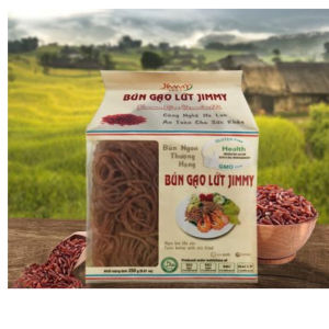 Bún gạo lứt Jimmy thùng 16 gói 250g hàng chuẩn xuất khẩu date mới nhất giá siêu tiết kiệm
