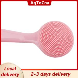 [COD] AqToCna Ship within 24 hours Silicone Facial Cleanser Brush Soft Face Massage Washing Brush Blackhead Remover