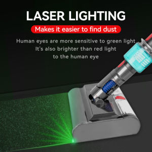 Đầu chổi sàn nhung mềm nhẹ mặc định cho máy chà sàn Dyson V7 V8 V10 V11 V15 Đầu chổi lau nhà Máy hút bụi