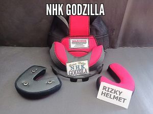 Busa Helm NHK GODZILLA + Kaca Helm NHK GODZILLA