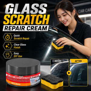 Nano Glass Scratch Repair Cream Car Glass Polish Restores Original Clarity Fine Scratch Removal Scratch Filler For Windows