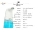 [300Ml] PURO Foam/Alsohol Dispenser, intelligent low batt indicator, 2 volume dispensing modes, multi-purpose, greener hand or body wash, free wall ,mounting clip. 