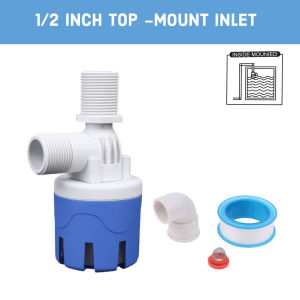 1/2Inch Automatic Water Level Shut Off Control Valve No Need Electricity Auto Fill Float Water Tank