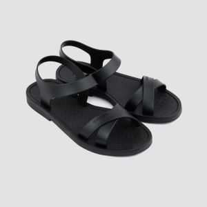 Sendal Sepatu Wanita Dewasa Terbaru Camou Vara Sesame Hitam Elegan Karet Empuk dan Anti Slip