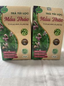 Combo 2 hộp ích mẫu thảo túi lọc cây ích mẫu cân bằng nội tiết cho phụ nữ da dẻ hồng hào giảm tàn nhang điều hòa kinh nguyệt