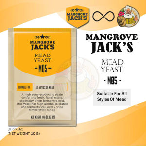[Mangrove Jack’s] ยีสต์ หมักเบียร ทำเบียร์  Yeast M05 (Yeast) - Mangrove Jack’s- M05 Mead - Craft Series Yeast ยีสต์ทำไวน์ m05  Mead Yeast M05 ยีสต์ yeast mead