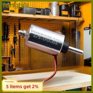 fanghui 1ชิ้น DIY ล็อคลายนิ้วมือ DC 7.4V 9V 12V มินิรอบ10มม. กระบอกดูดผลักดึงชนิดแม่เหล็กไฟฟ้าขดลวดแม่เหล็กไฟฟ้าเชิงเส้น