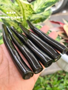 Once Pipa Roko kerajinan laut AKAR BAHAR hitam kualitas premium