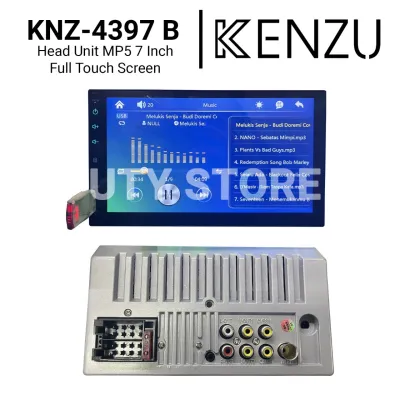 Head Unit Double DIN MP5 KENZU 7/9/10 INCI Car Audio Bluetooth Radio