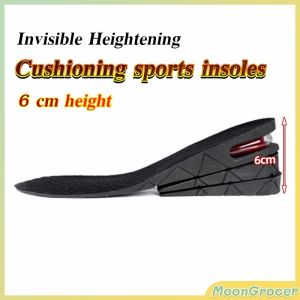 M.Grocer. 6cm Height Increase Insoles 3-layer Air Cushion Heel Insert Lift Shoes Insole for Men and Women