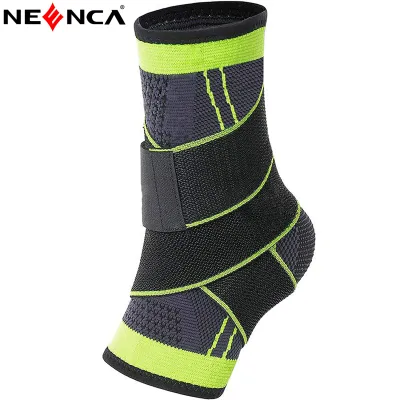 NEENCA Ankle Support Brace- Adjustable Compression Ankle Support for Men Women Achilles Tendon Support and Plantar Fasciitis Stabilize Ligaments Eases Pain Swelling and Sprained Ankle Pain
