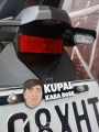 EC BIKE DECALS "kupal ka Ba Boss" by Joel Malupiton Meme Motorcycle Plate Badge Acrylic-Based and Laminated Print Design. 