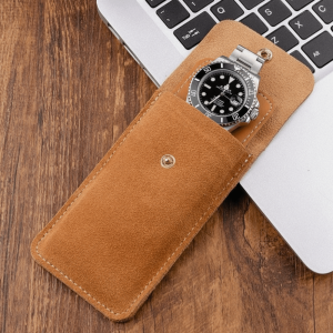 FLYING PU Leather Watch Case Durable Soft Watch Storage Bag Storage Protection Watch Bag Travel