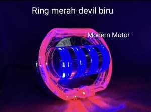 Lampu Tembak Daymaker 4 Lensa 8D Biled Projie 12 volt - 36 volt lampu tembak