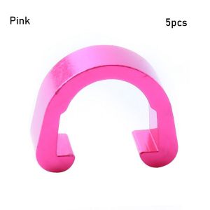 WAPKTY 5/10pcs Road Guide Bicyle Housing Hose Outdoor MTB Bike C Shape Clips Brake Cable/Line Buckles C-buckle Clasps Derailleur Lines Case