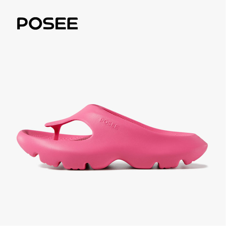 POSEE  รุ่น Galaxy รองเท้าแตะ รองเท้าแตะหูหนีบ รองเท้าแตะแฟชั่น รองเท้าผู้หญิงP17509S