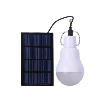 QERIY USB Charged Bulb LED Solar Lamp Bulb Powered Lamp Waterproof Camping Tent Light Portable Hanging Solar Light Bulb Outdoor