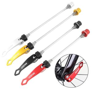 DGFDF 1 Pair ล้อหลัง 130/135 มม. คันโยกปลดเร็วสำหรับจักรยาน ล้อหน้า 100 มม. ทนทานต่อการสึกหรอ คันโยกปลดเร็วสำหรับดุมล้อ สามารถเปลี่ยนได้ โลหะผสม คันโยกฮับจักรยาน ฮับจักรยานเสือภูเขา