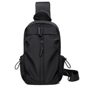 WYTD Waterproof Chest Bag Men Crossbody Bag Fashion Shoulder Bag Casual Scratch-proof Sports Bag
