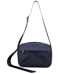 HUIHEYU Zipper Men Crossbody Bag Solid color Square Sports Shoulder Bag Fashion Multifunctional Oxford Crossbody Bag